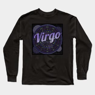 Virgo Zodiac Astrology Long Sleeve T-Shirt